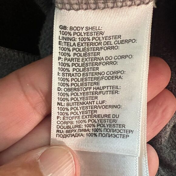 The North Face Men's Mack Ease Full Zip 2.0 Hooded Sweatshirt Jacket Grey Size L - Picture 9 of 13